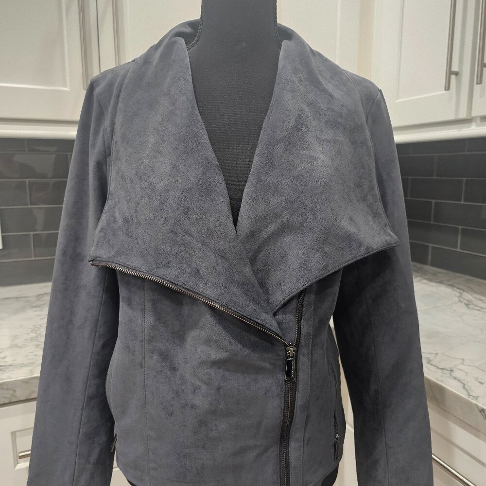 NWT - BCBG Generation Faux Suede Jacket - Size Large